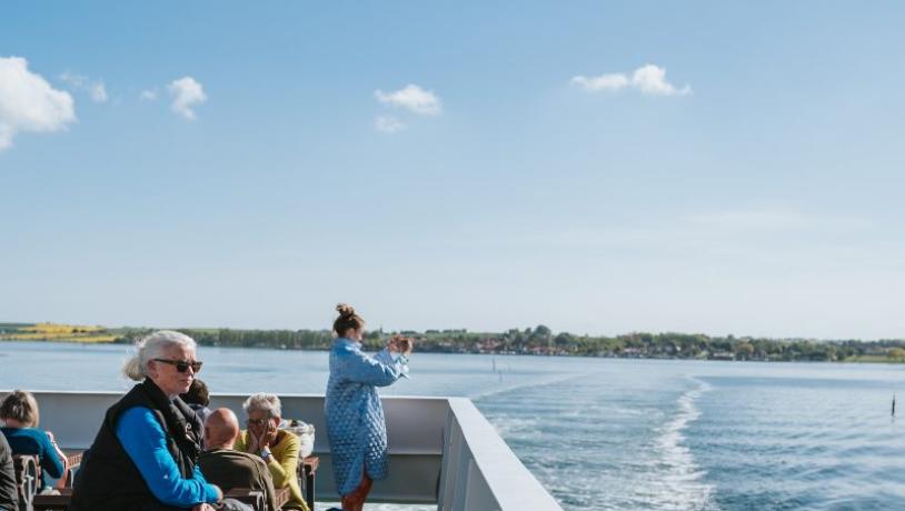 Ferien på Ærø starter ofte ombord på en af øens 5 færger.