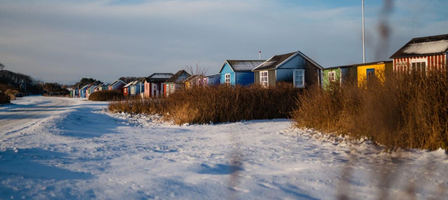 Badehusene på Ærø