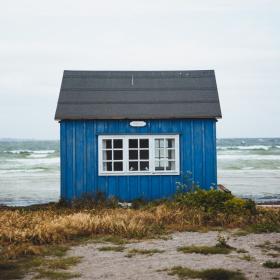 Badehuse på Vesterstrand