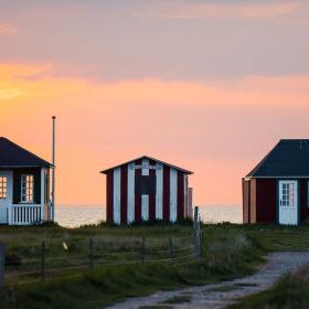 Badehuse på Ærø